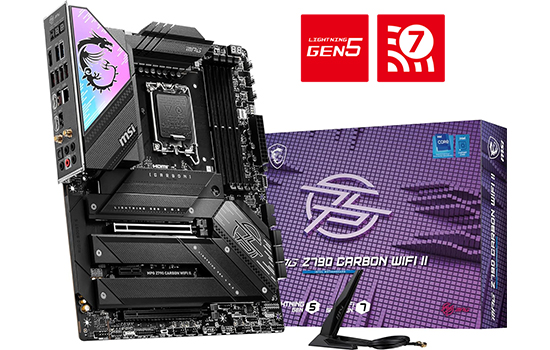 Placa Mae MSI MPG Z790 Carbon Wifi II, DDR5, Socket LGA 1700